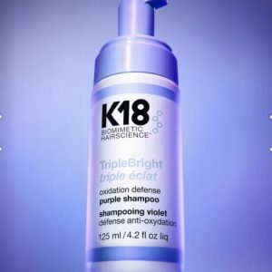 K18 purple shampoo